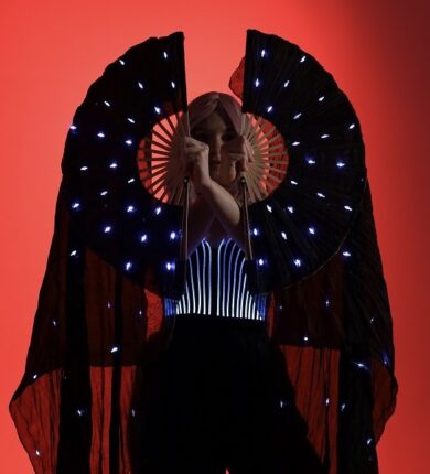 Светодиодные веера-вейлы "One&nbsp;Color&nbsp;Black"